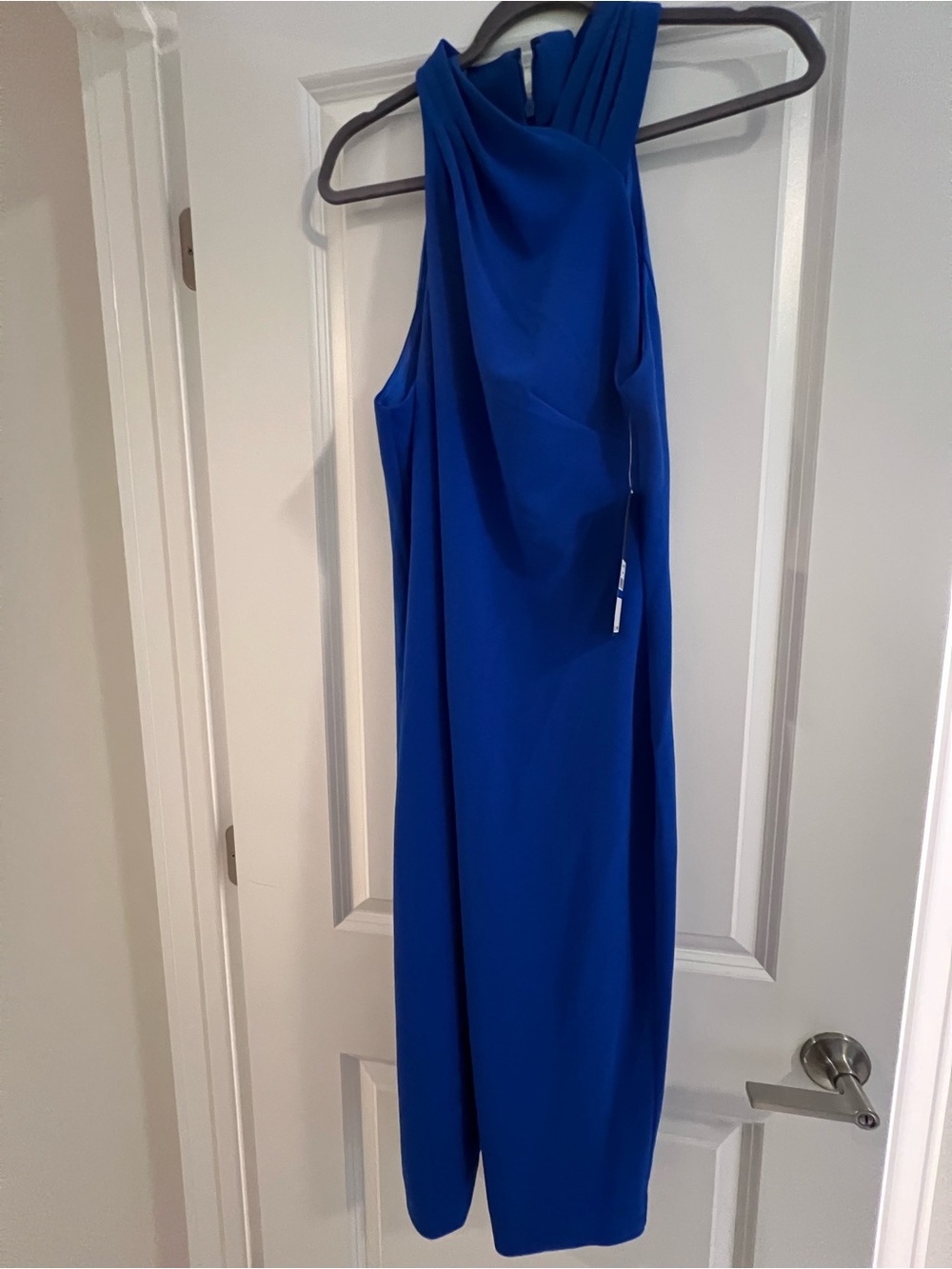 RACHEL Rachel Roy One-Shoulder Cobalt Blue Dress
